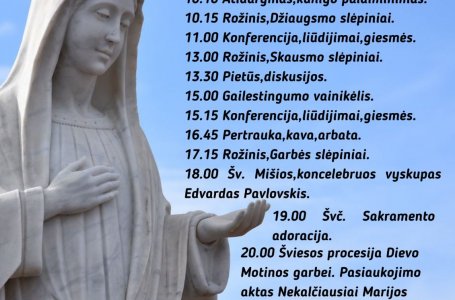 Kvietimas į Medžiugorjės susitikimą Skaistkalnėje